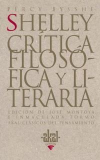 CRITICA FILOSOFICA Y LITERARIA | 9788446015390 | SHELLEY, PERCY BYSSHE