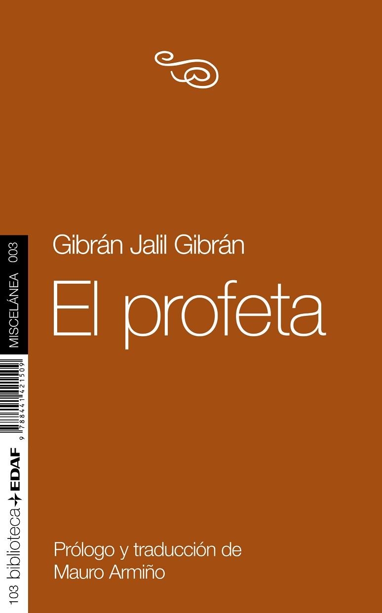 PROFETA | 9788441410367 | GIBRAN