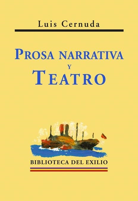 PROSA NARRATIVA Y TEATRO BE-11 | 9788484720713 | CERNUDA, LUIS