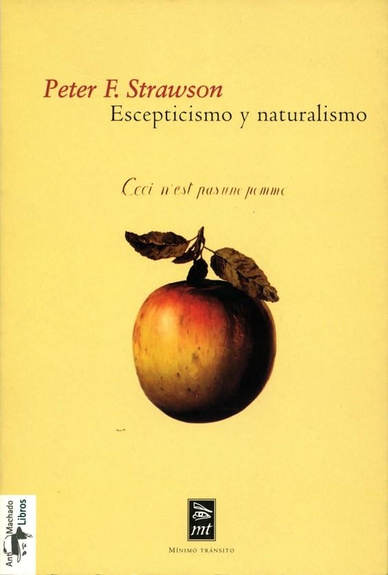 ESCEPTISMO Y NATURALISMO | 9788477747642 | STRAWSON, PETER F