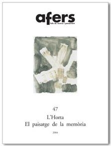 L´HORTA.EL PAISATGE D LA MEMORIA | 9788495916259 | BOIRA MAIQUES, JOSEP