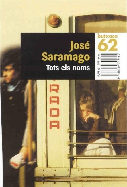 TOTS ELS NOMS | 9788429749465 | SARAMAGO, JOSE