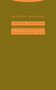 TEXTOS ORFICOS Y FILOSOFIA... | 9788481647167 | ANT¾N POMBO, ANT¾N -