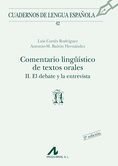 COMENTARIO LINGÜÍSTICO TEXTOS... | 9788476352595 | RODRÍGUEZ/HERNÁNDEZ