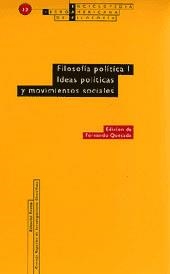 FILOSOFÍA POLÍTICA, I | 9788481641417 | QUESADA