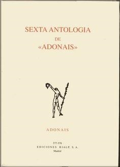 SEXTA ANTOLOGIA DE ADONAIS | 9788432135231 | VARIOS AUTORES