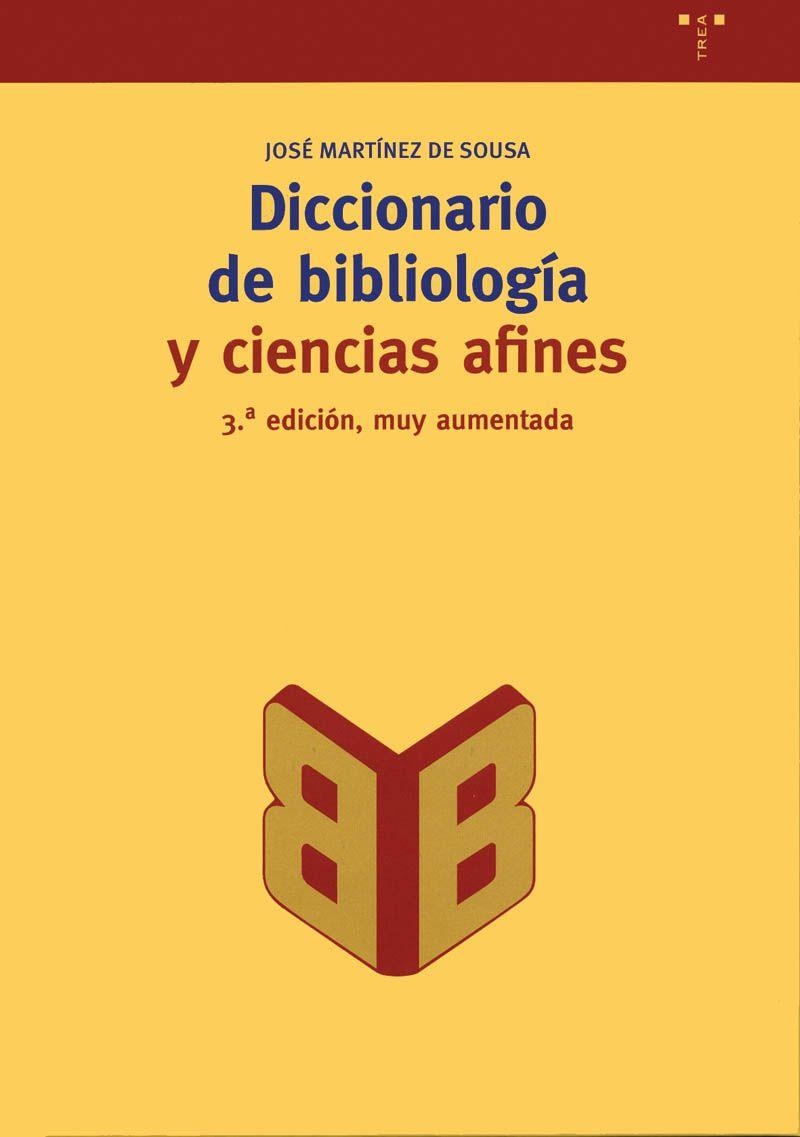 DICC.DE BIBLIOLOGIA Y CIENCIAS.. | 9788497040822 | MARTINEZ DE SOUSA