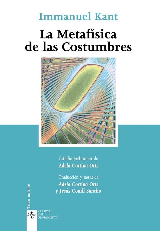 METAFISICA DE LAS COSTUMBRES | 9788430943425 | IMMANUEL KANT