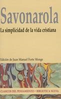 SIMPLICIDAD VIDA CRISTIANA | 9788497422246 | SAVONAROLA