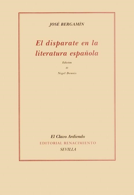 EL DISPARATE EN LA LITERATURA... | 9788484722014 | JOSÉ BERGAMÍN