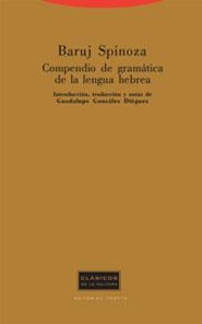 COMPENDIO DE GRAMÁTICA DE LA ... | 9788481647518 | BARUJ SPINOZA