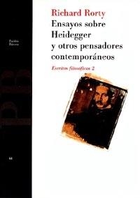 ENSAYOS SOBRE HEIDEGGER Y OTROS | 9788475099545 | RORTY